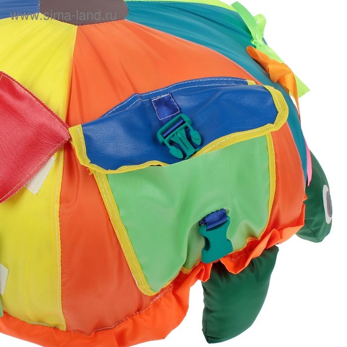 Мягкий модуль «Черепашка» дидактический, МИКС Мягкий модуль «Черепашка» дидактический, МИКС