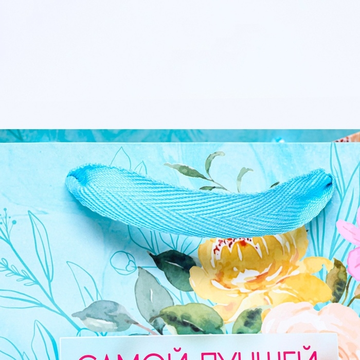 Пакет под торт Пакет под торт "Цветы" 20х20х20см