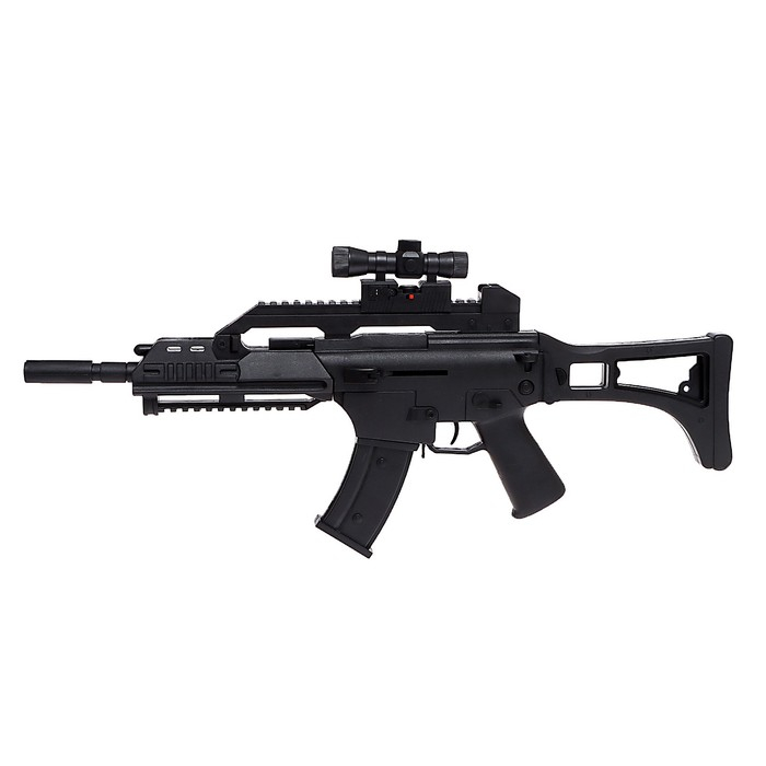 Детское оружие Автомат пневматический «М4», с лазером Детское оружие Автомат пневматический «М4», с лазером