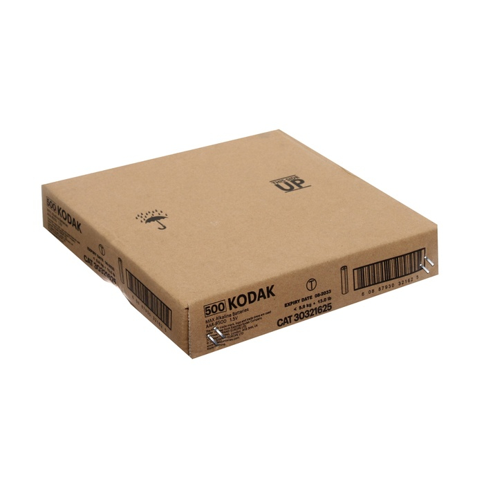 Батарейка алкалиновая Kodak Max, AAA, LR03-500BOX, 1.5В, набор 500 шт. Батарейка алкалиновая Kodak Max, AAA, LR03-500BOX, 1.5В, набор 500 шт.