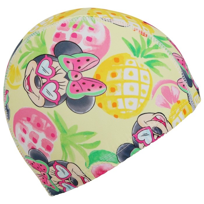 Шапочка для плавания взрослая ONLYTOP, тканевая, обхват 48 см, цвета МИКС Шапочка для плавания взрослая ONLYTOP, тканевая, обхват 48 см, цвета МИКС