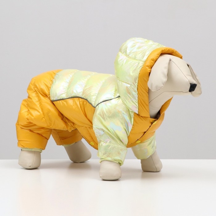 Комбинезон Комбинезон "Эфир", размер 10 (ДС 25, ОГ 34, ОШ 24 см), жёлтый