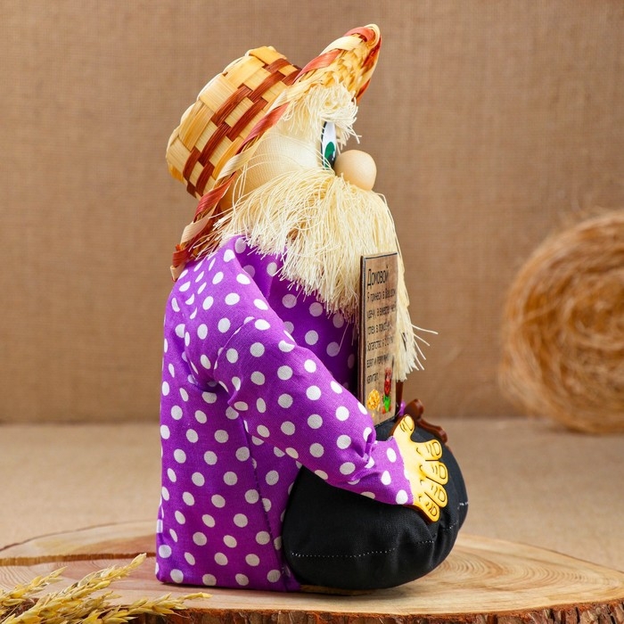 Оберег - домовой Оберег - домовой "Берендей в шляпе", h = 22 см, микс