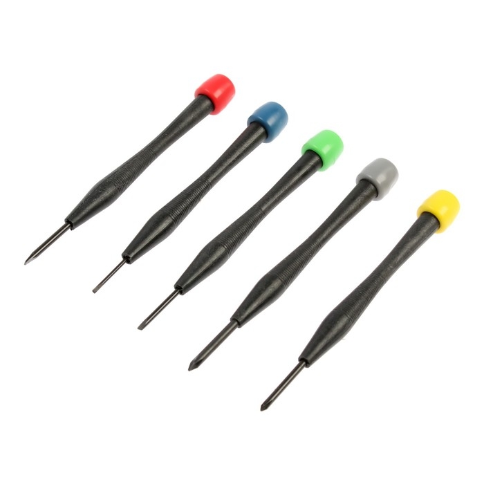 Набор отверток для точных работ ТУНДРА, 5 шт. Набор отверток для точных работ ТУНДРА, 5 шт.