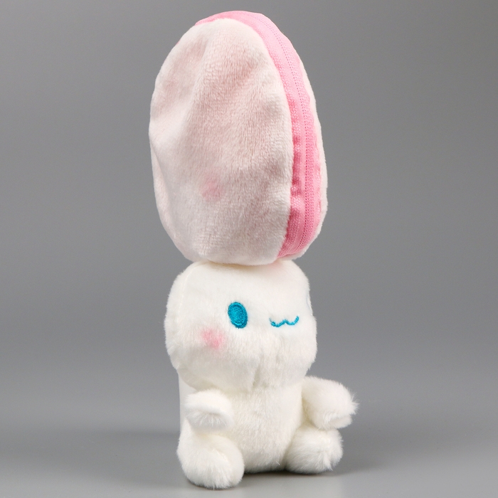 Мягкая игрушка «Зайка-клубника» на брелоке, 11 см Мягкая игрушка «Зайка-клубника» на брелоке, 11 см