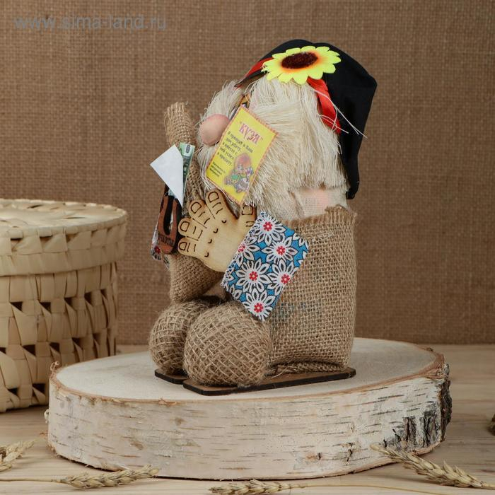 Оберег-домовой Оберег-домовой "Кузя в кепке, мешком"МИКС