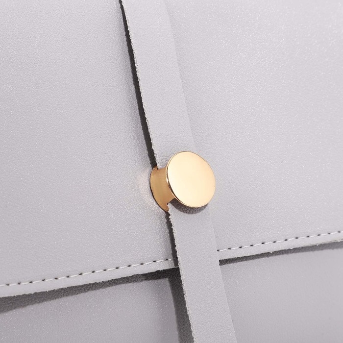 Сумка-мессенджер на магните, цвет серый Сумка-мессенджер на магните, цвет серый