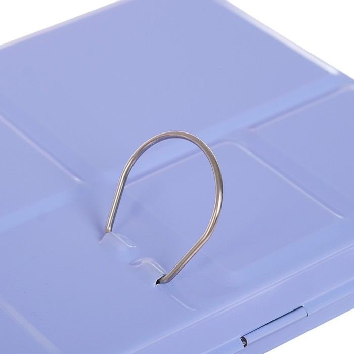 Пенал-палитра под акварель ЗХК  Пенал-палитра под акварель ЗХК "Белые Ночи", 35 цветов, металл, светло-голубой