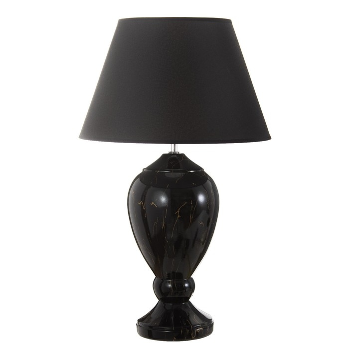 Настольная лампа Настольная лампа "Кимберли" Е27 40Вт черный 32х32х52 см RISALUX