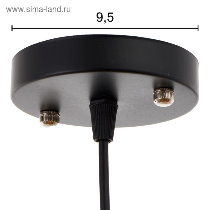 Светильник BayerLux 34522/1 E27 40Вт черный-розовое золото 19х19х36-136 см