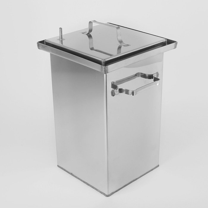 Коптильня 45×25×25 см, нержавеющая сталь 1.5 мм Коптильня 45×25×25 см, нержавеющая сталь 1.5 мм