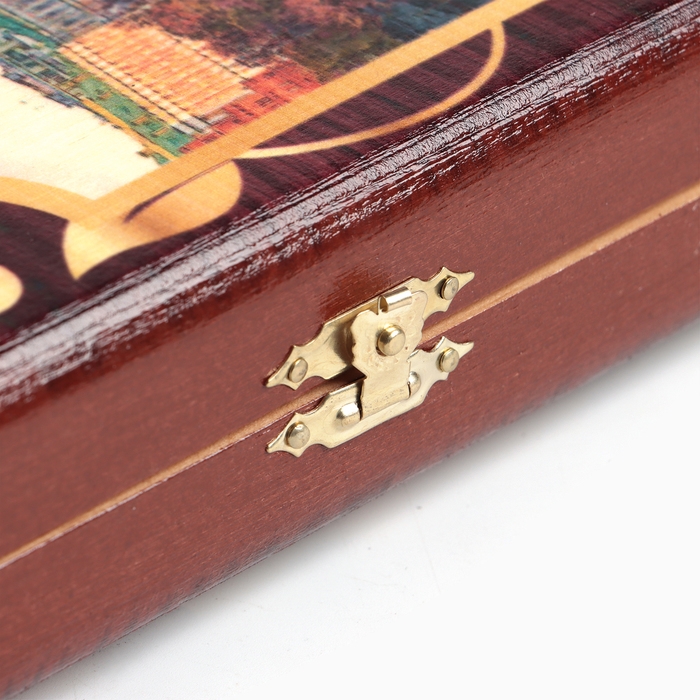 Нарды деревянные большие, с шашками Нарды деревянные большие, с шашками "Москва", настольная игра, 60 х 60 см