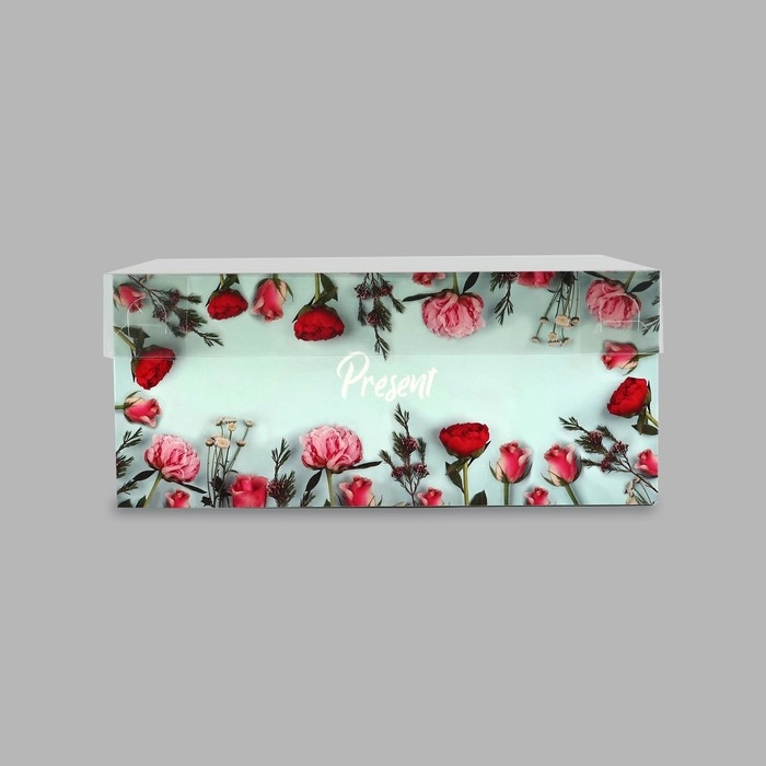 Коробка для капкейков, кондитерская упаковка, 6 ячеек Present, 23 х 16 х 10 см Коробка для капкейков, кондитерская упаковка, 6 ячеек Present, 23 х 16 х 10 см