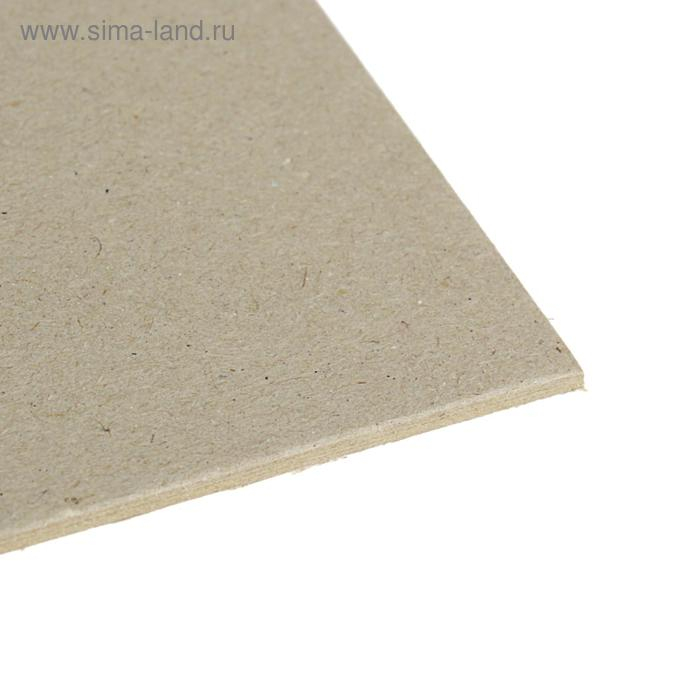 Картон переплётный 3.0 мм, 30 х 40 см, 10 листов, 1900 г/м², серый Картон переплётный 3.0 мм, 30 х 40 см, 10 листов, 1900 г/м², серый