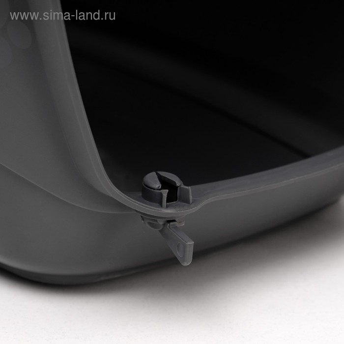 Переноска для животных до 12 кг  Переноска для животных до 12 кг "Пижон" 49х33х32см, металлическая дверь, бело-серая