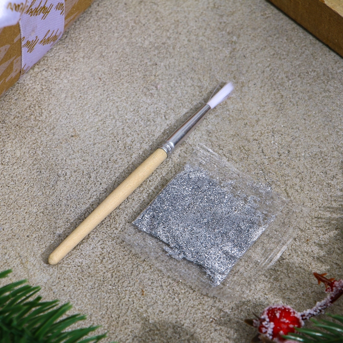 Новый год! Кружка под раскраску «Волшебного года» Снегурочка, 300 мл, кисть, блёстки Новый год! Кружка под раскраску «Волшебного года» Снегурочка, 300 мл, кисть, блёстки