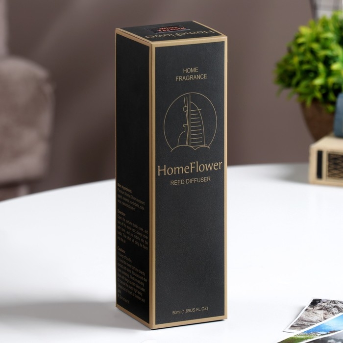 Диффузор ароматический Диффузор ароматический "Home Flower", белый чай, 50 мл