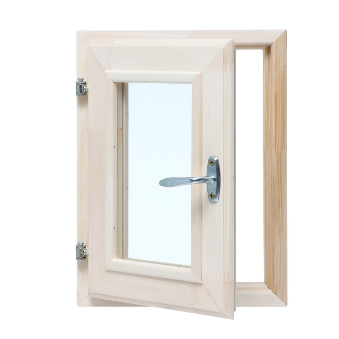 Окно, 40х30 см, двойное стекло, ЛИПА Окно, 40х30 см, двойное стекло, ЛИПА