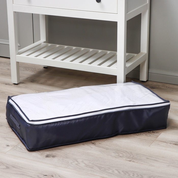 Кофр для хранения вещей LaDо́m, 80×45×15 см, цвет графитовый Кофр для хранения вещей LaDо́m, 80×45×15 см, цвет графитовый