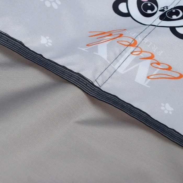 Фартук для труда + нарукавники, 485 х 395/250 х 160 мм, рост 116-146 см, Calligrata, Фартук для труда + нарукавники, 485 х 395/250 х 160 мм, рост 116-146 см, Calligrata, "Зверята", серый