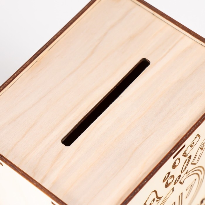 Копилка Копилка "Прием денег" 13,4х10х15 см (набор 6 деталей) МИКС