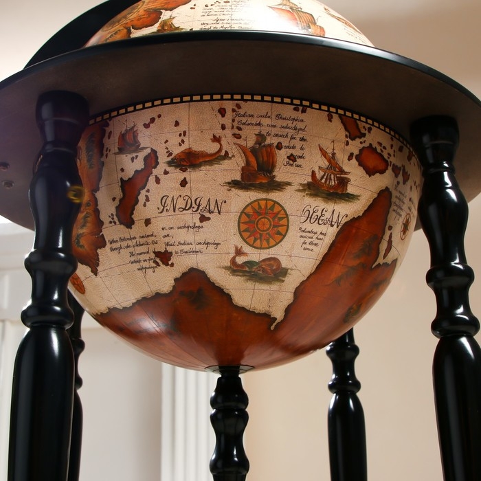Глобус бар декоративный Глобус бар декоративный "Карта странника" 56,5х56,5х91,5 см