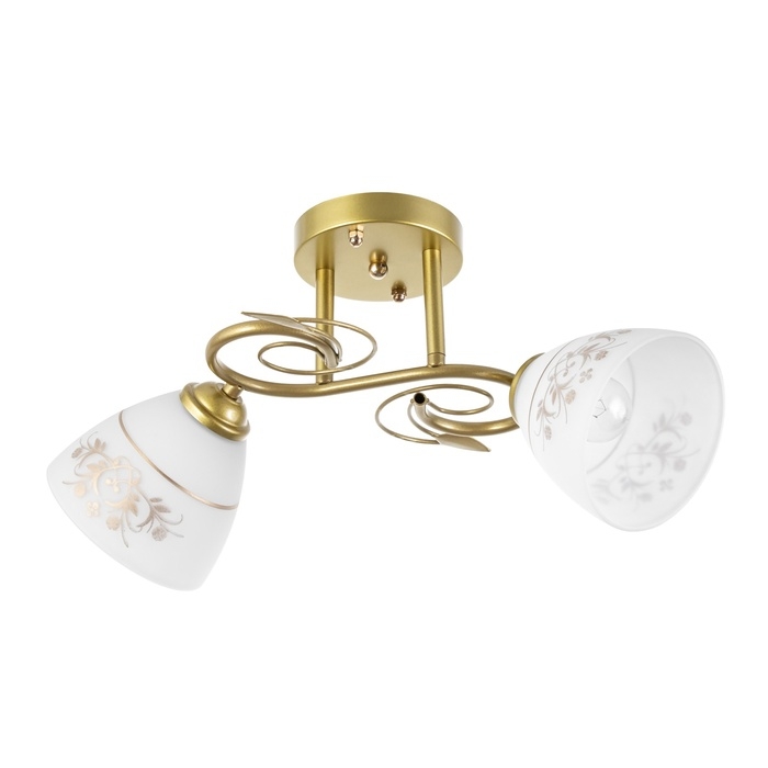 Люстра Люстра "Аквила" 2хЕ27 40Вт золото 48х26 см