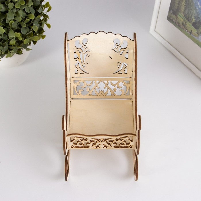 Шкатулка-сани  Шкатулка-сани "Змея. Новый год" 21х14х10 см