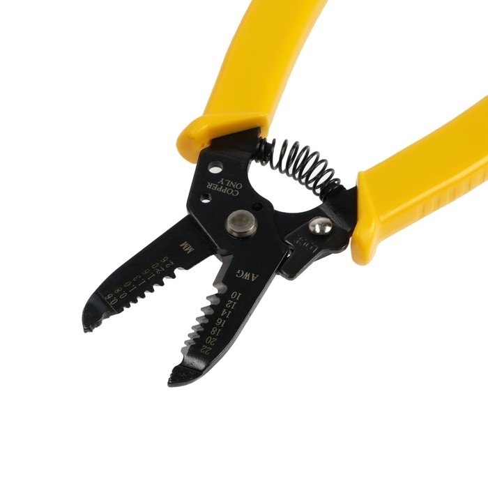 Стриппер ТУНДРА, для зачистки кабеля, 22 - 10 AWG, 0.6 - 2.6 мм Стриппер ТУНДРА, для зачистки кабеля, 22 - 10 AWG, 0.6 - 2.6 мм