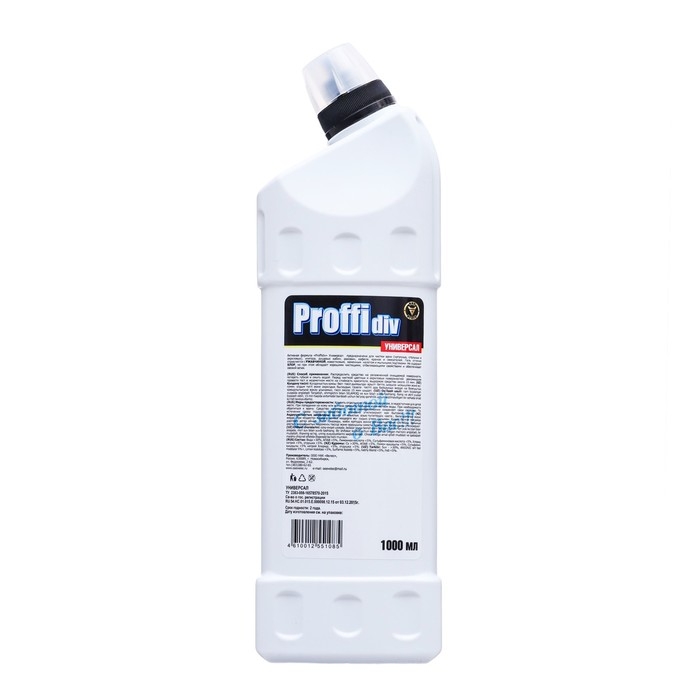 Универсальное чистящее средство  Универсальное чистящее средство "Proffidiv", для сантехники, 1 л