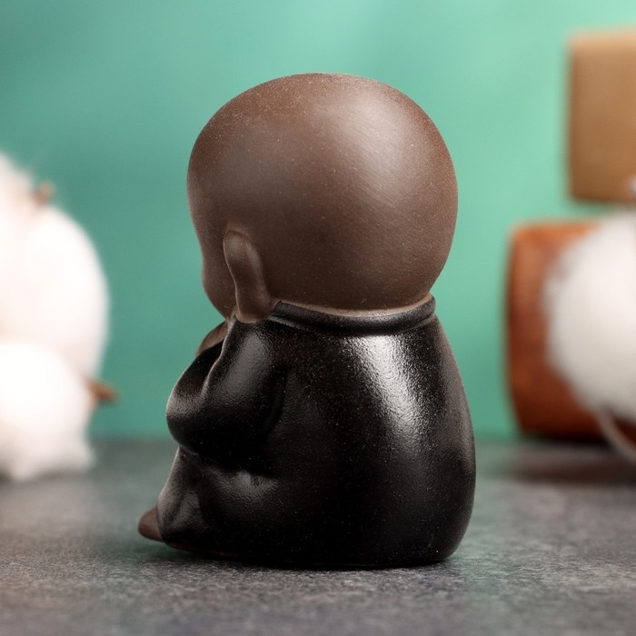 Фигурка Фигурка "Маленький Будда" 6х4см бронза микс