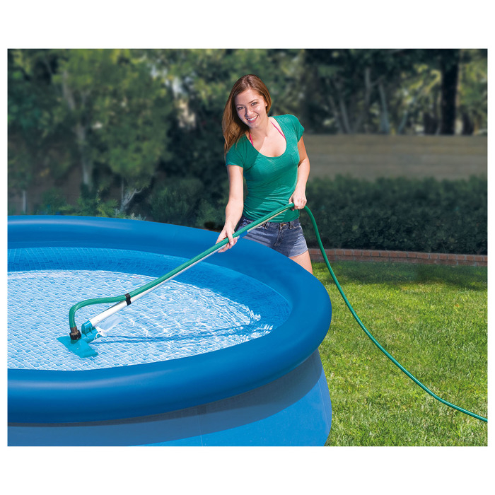 Набор для чистки бассейна: пылесос, сачок, 239 см, 28002 INTEX Набор для чистки бассейна: пылесос, сачок, 239 см, 28002 INTEX