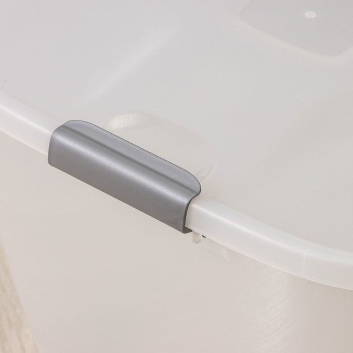 Бокс универсальный, на колёсиках, 56 л, 60×40×36 см, цвет МИКС Бокс универсальный, на колёсиках, 56 л, 60×40×36 см, цвет МИКС