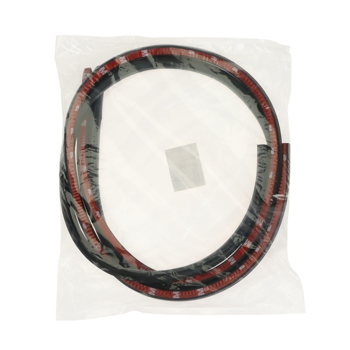 Уплотнитель двери в автомобиль, самоклеящийся, 1 м, черный, набор 2 шт Уплотнитель двери в автомобиль, самоклеящийся, 1 м, черный, набор 2 шт