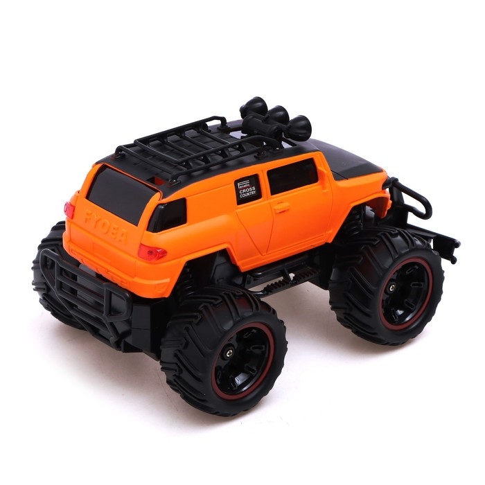 Джип радиоуправляемый «Монстр», 1:20, работает от аккумулятора, цвет оранжевый Джип радиоуправляемый «Монстр», 1:20, работает от аккумулятора, цвет оранжевый