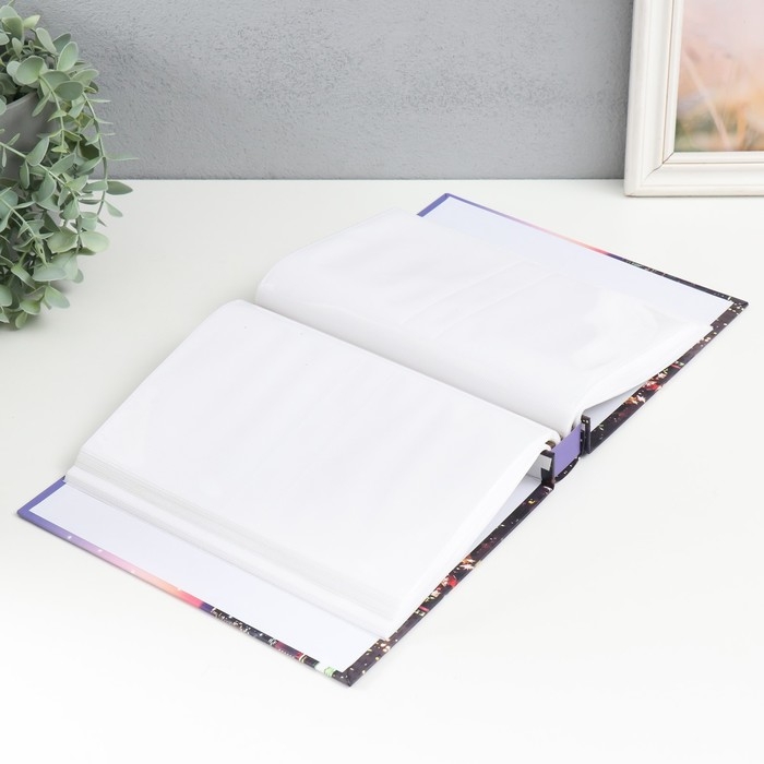 Фотоальбом на 200 фото 10х15 см Фотоальбом на 200 фото 10х15 см "Ночь в Париже" в коробке 25,8х21х5 см