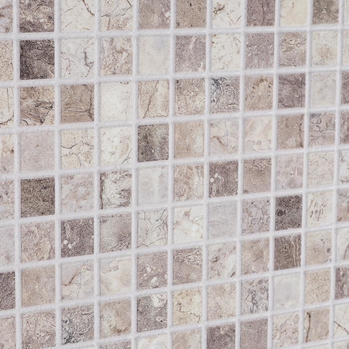 Панель ПВХ мозаика Травертино, 485х960 Панель ПВХ мозаика Травертино, 485х960