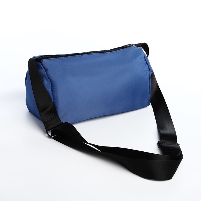 Сумка молодёжная на молнии, цвет синий Сумка молодёжная на молнии, цвет синий