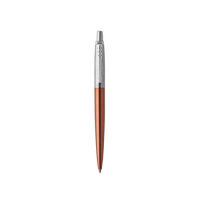 Ручка шариковая Parker Jotter Core K63 Chelsea Orange CT М 1.0 мм, корпус из нержавеющей стали, синие чернила