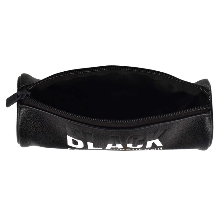 Пенал мягкий,1 отделение, квадро, 65 х 200 мм, Феникс Пенал мягкий,1 отделение, квадро, 65 х 200 мм, Феникс "Black" искусственная кожа, чёрный 64954