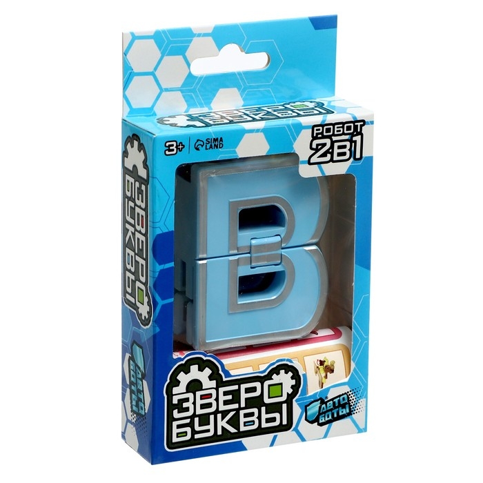 Робот-буква B, трансформируется в Кабана