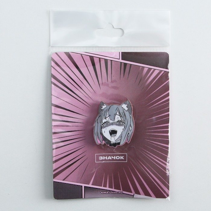 Значок деревянный «Комикс», аниме, 2,9 х 3,3 см Значок деревянный «Комикс», аниме, 2,9 х 3,3 см