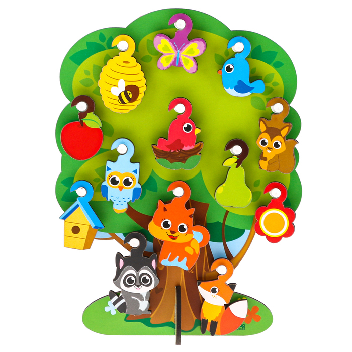 Игрушка с крючками «Лесное дерево» Игрушка с крючками «Лесное дерево»