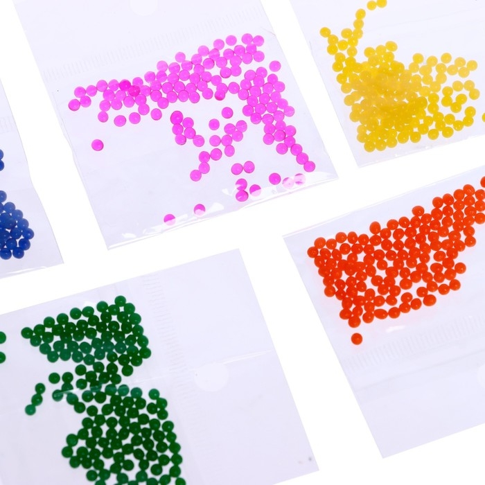 Набор для сортировки «Сортер-стаканчики: гидрогель», с пинцетом, по методике Монтессори Набор для сортировки «Сортер-стаканчики: гидрогель», с пинцетом, по методике Монтессори