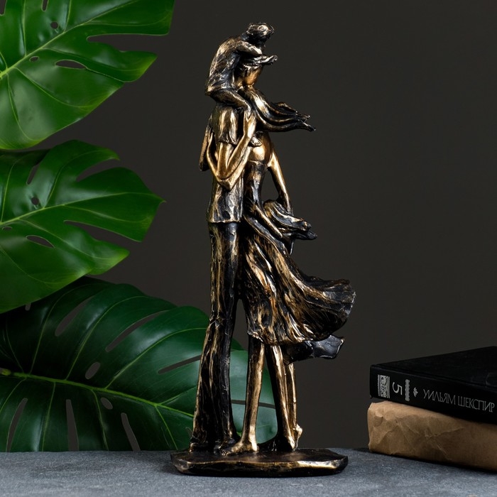 Фигура  Фигура "Семья" бронза, 36х16х8см