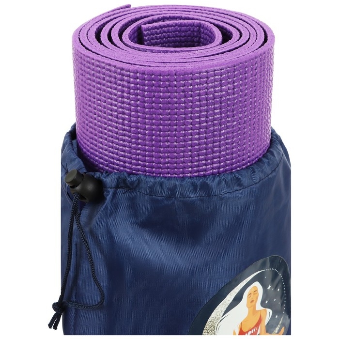 Чехол для йога-коврика Sangh Moon, цвет синий Чехол для йога-коврика Sangh Moon, цвет синий