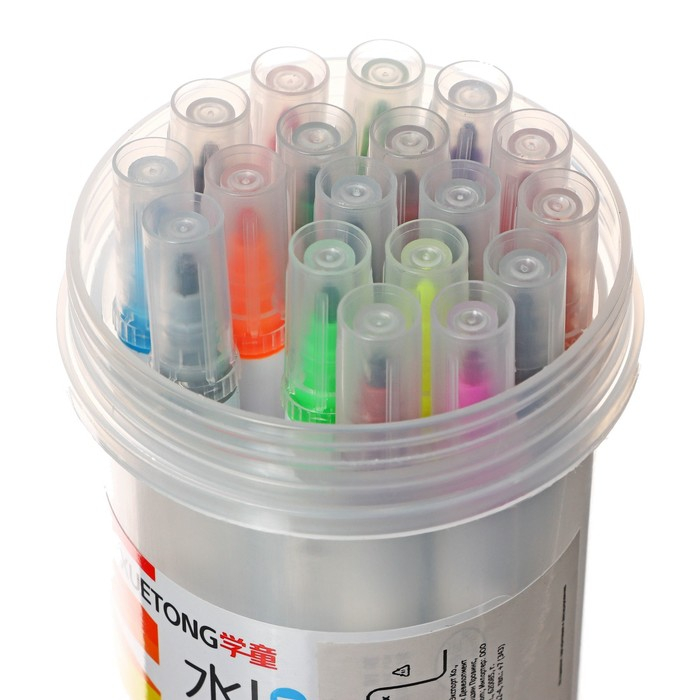 Набор маркеров для скетчинга двусторонние 18 штук/18 цветов Набор маркеров для скетчинга двусторонние 18 штук/18 цветов