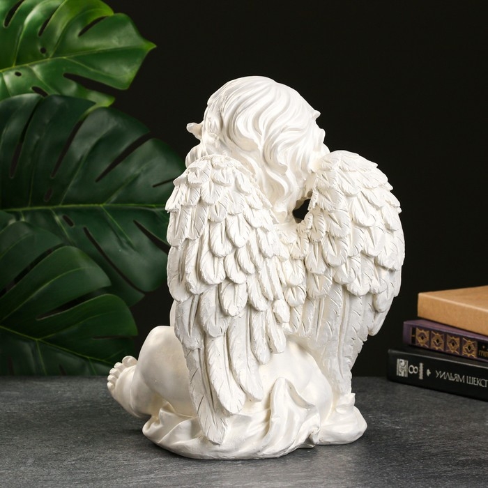Фигура  Фигура "Ангел большой сидит" 35х30х20см