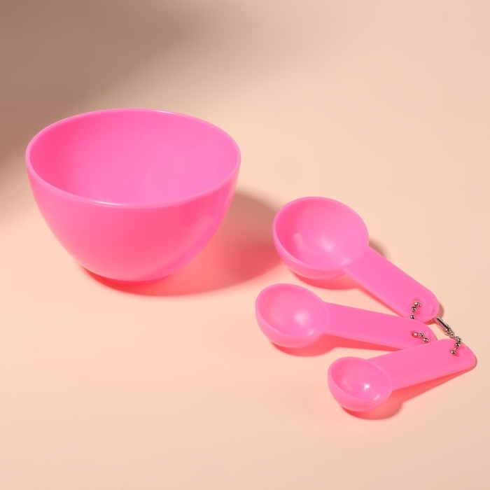 Косметический набор для масок, 6 предметов, цвет МИКС Косметический набор для масок, 6 предметов, цвет МИКС