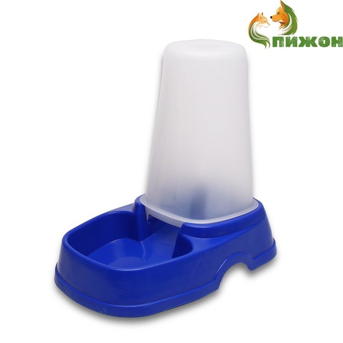 Автопоилка/автокормушка с мерным делением, 1,3 л, синяя Автопоилка/автокормушка с мерным делением, 1,3 л, синяя